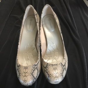 Giani Bernini Snake Skin Style Heels